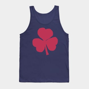 Shamrock in Viva Magenta St Patricks Day Tank Top